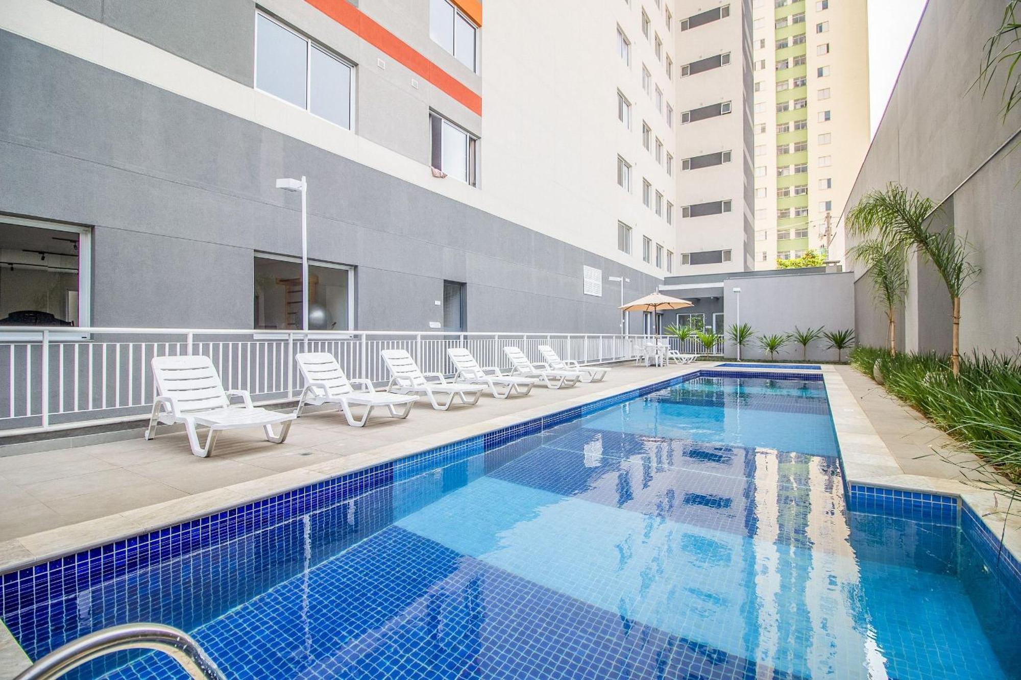 Apartamento Elegante No Bras Com Piscina - Metro Bras
