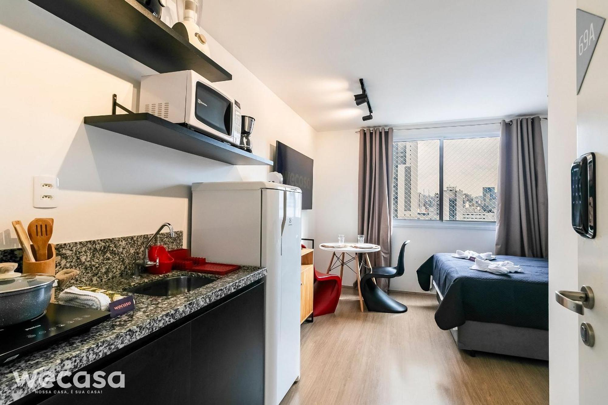 Elegante No Bras Com Piscina - Metro Bras Apartamento São Paulo